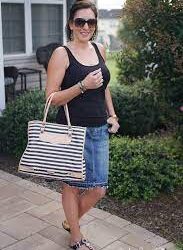 How to Dress Up a Casual Summer Skirt or Tank