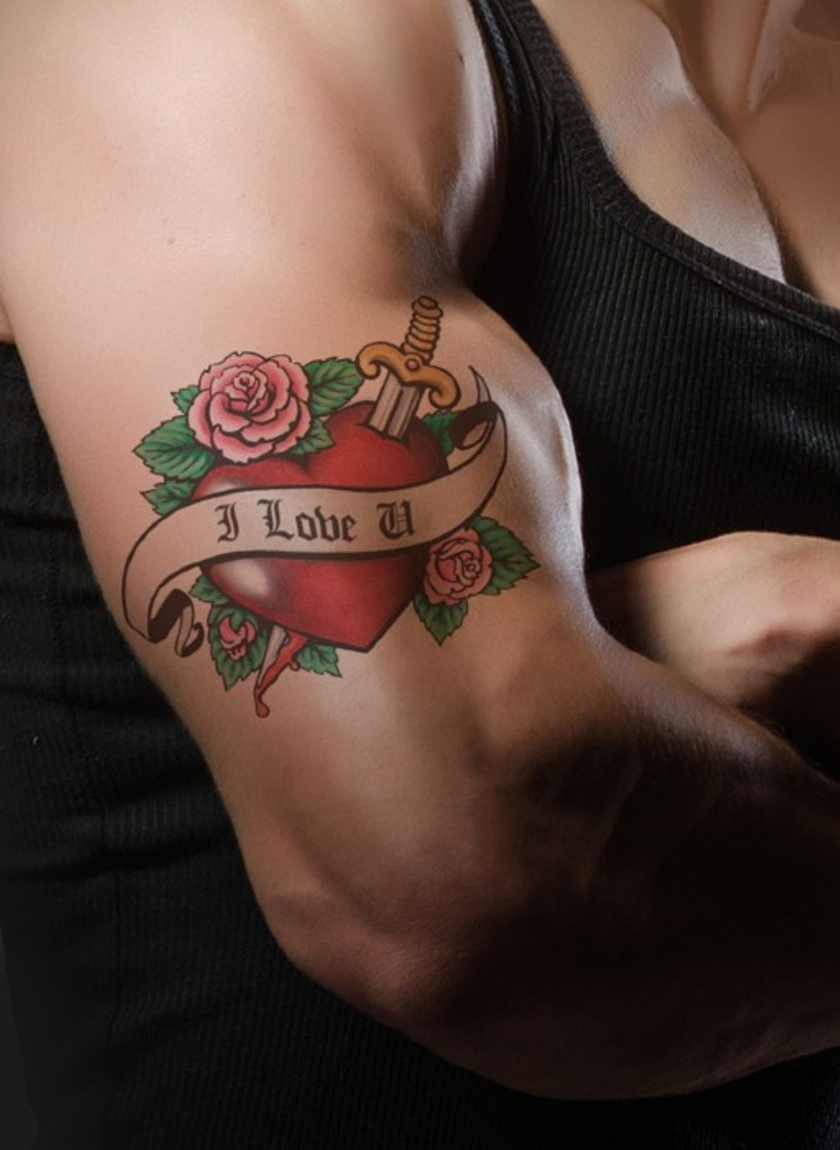 Unleashing the Trend: Temporary Heart Tattoos for Expressing Love and Style